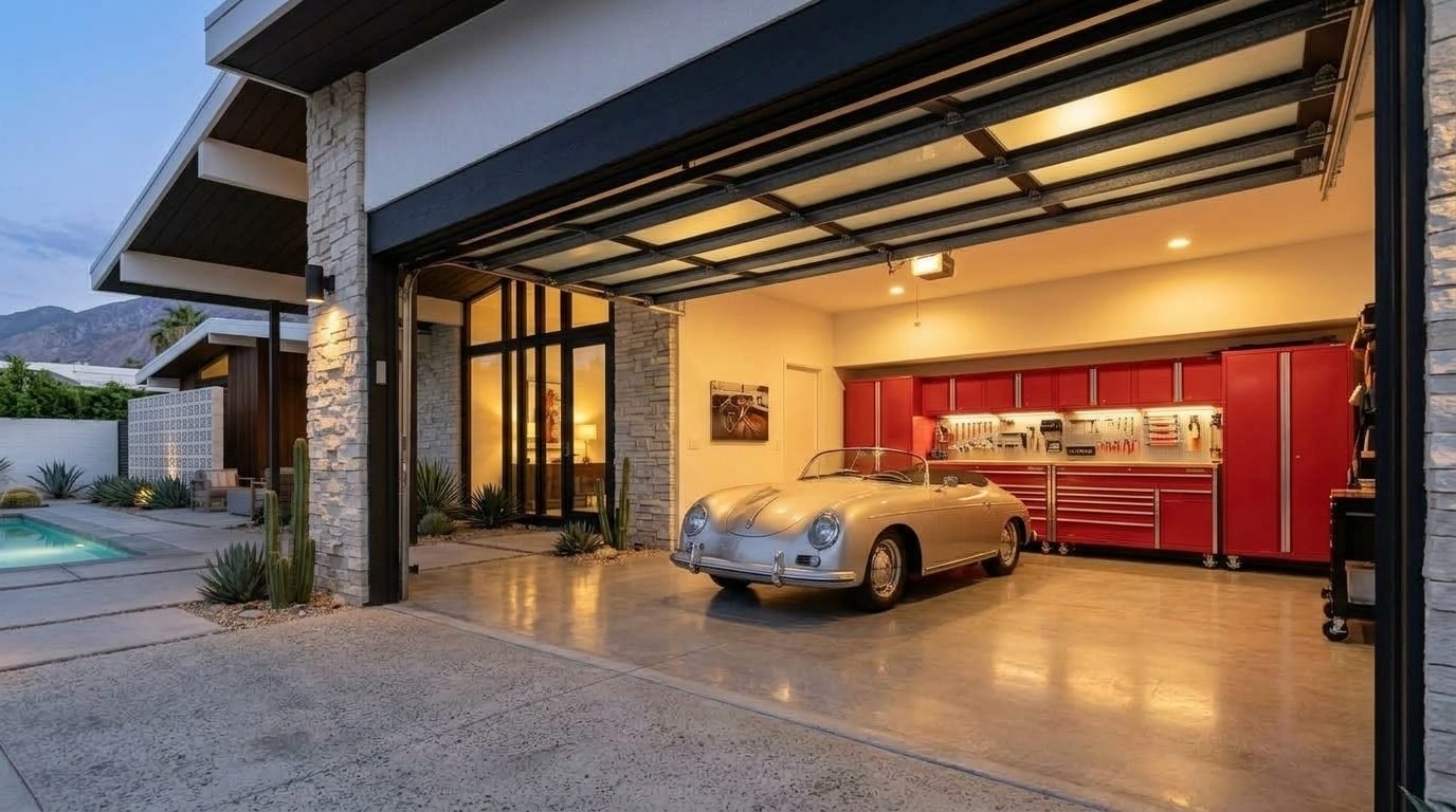 Amelia Elite Garage Door Precision Mechanical Workshop in Maple Leaf, WA